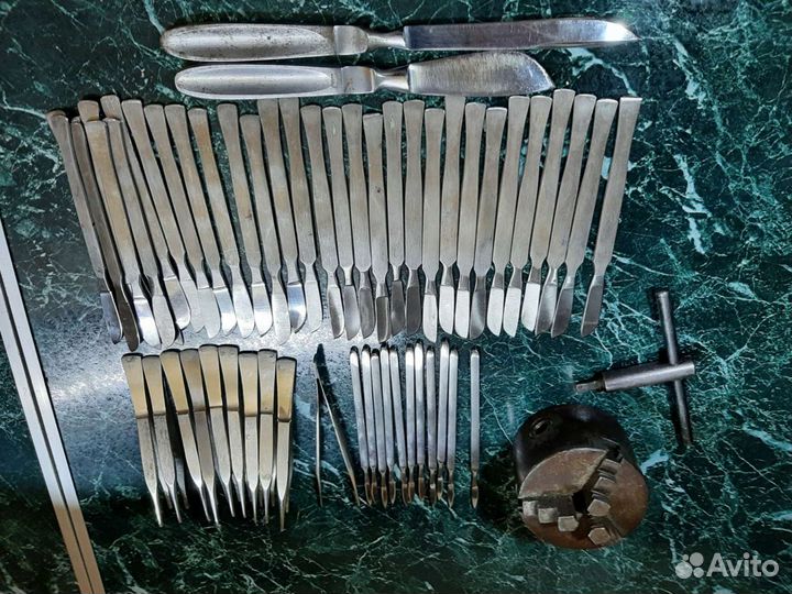 Медицинские Скальпели.Периода(ссср) Пинцеты