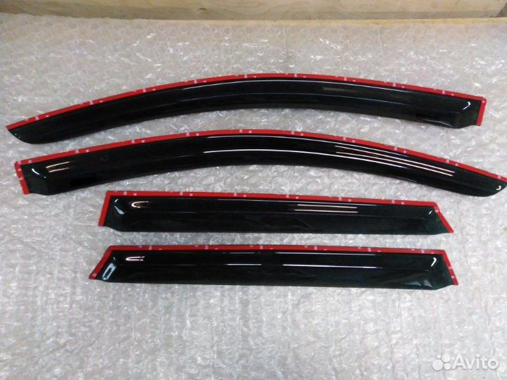 Дефлекторы окон Nissan Qashqai+2 2008 - 2013