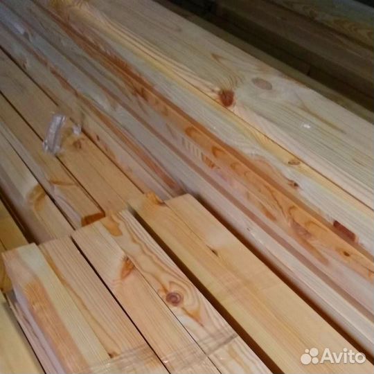 Доска строганная 45х90х6000мм, сосна