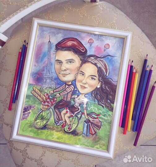 Шаржи на заказ по фото