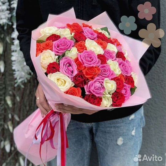 Розы Цветы Доставка 25 51 151 201 101 301 501 опт