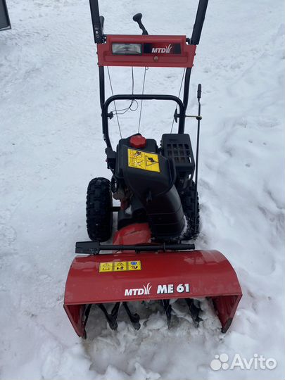 MTD ME 61 машинка в отличном состоянии