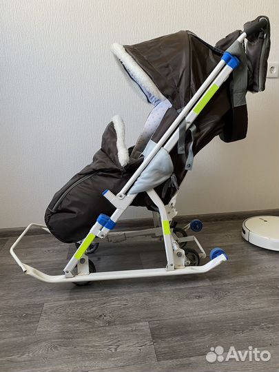 Санки на колесах