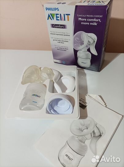 Молокоотсос avent ручной