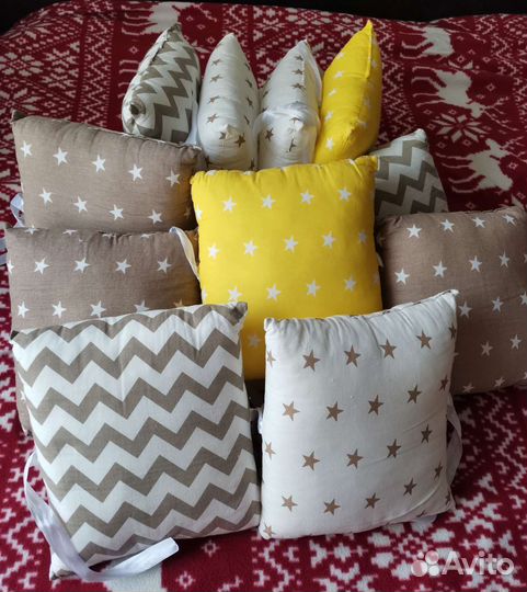 Бортики в детскую кроватку