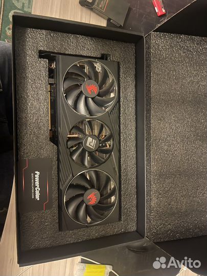 Видеокарта rx 6800 xt Powercolor 16 gb