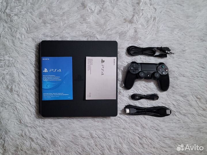 PS4 Slim 1Tb 2208 + более 400 игр. Возможен обмен