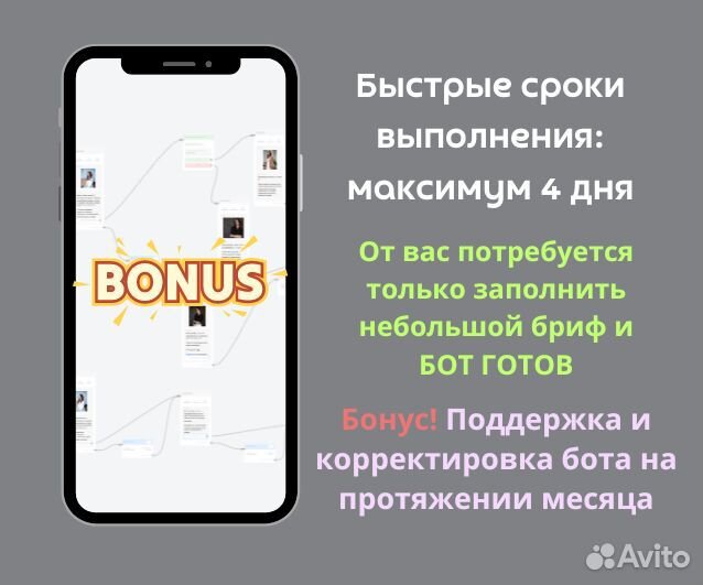 Автоворонка чат-бот под ключ