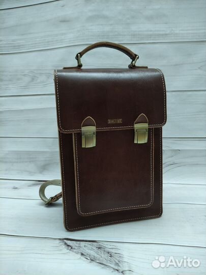 Рюкзак натуральная кожа ручная работа