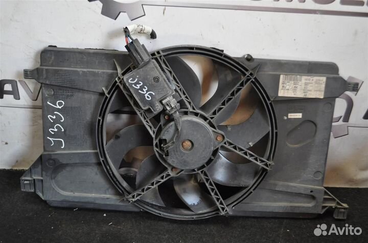 Диффузор радиатора ford focus 2 CB4