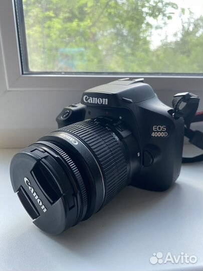 Фотоаппарат canon eos 4000d