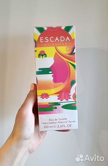 Escada taj sunset 100ml женский парфюм