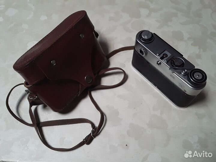 Фотоаппарат фэд 5В СССР кожаный чехол