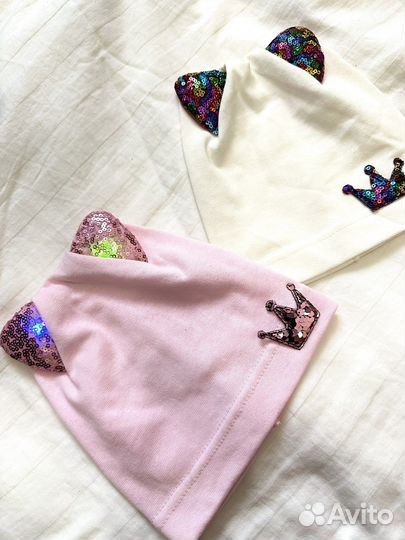 Детские шапочки для девочек