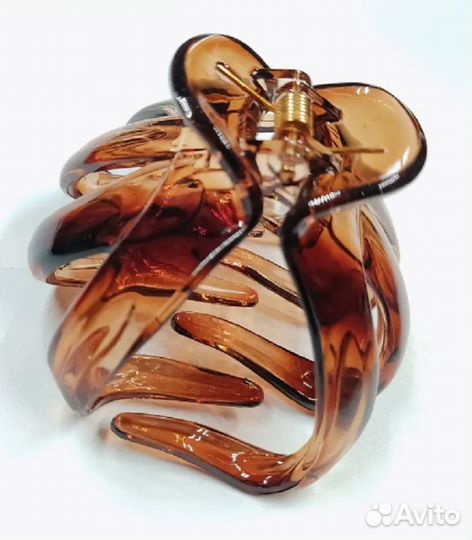 Заколка-краб для густых волос