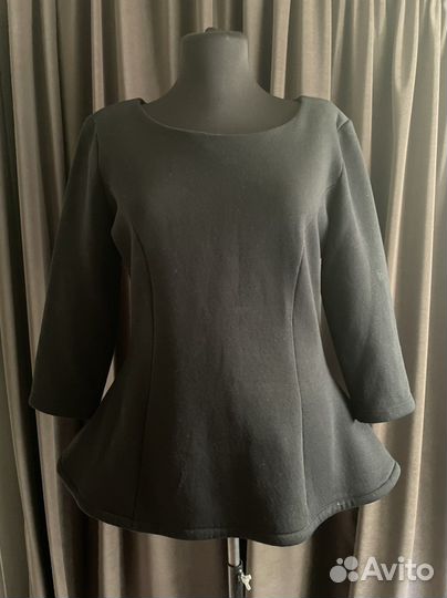 Свитшот флис черный новый