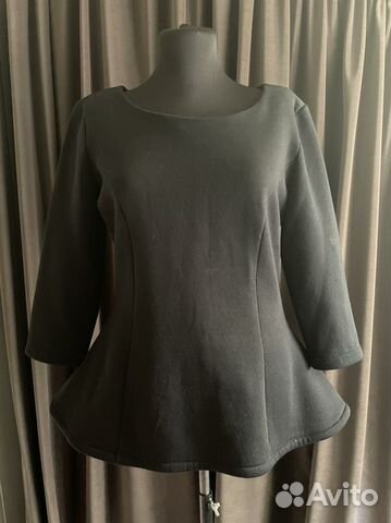 Свитшот флис черный новый