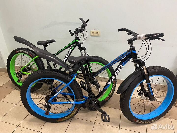 Фэтбайк новый складной двухподвес