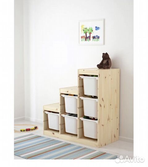 Стеллаж для хранения икеа труфаст