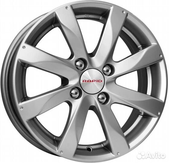 K&K Джемини 6x15 4x100 ET 45 Dia 67.1 (дарк платин