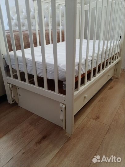 Кроватка детская Лель-Кубаночка2 с маятн. универс