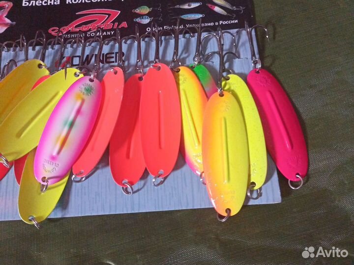 Набор форелевых блесен