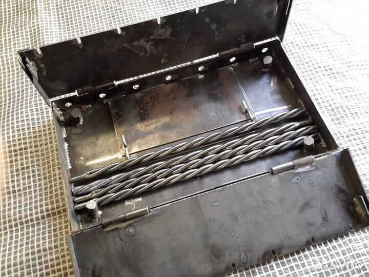 Мангал разборный складной в чехле