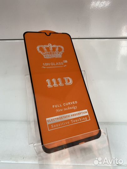 Защитное стекло Honor 20 Lite противоударное, глян