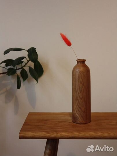 Ваза из дерева