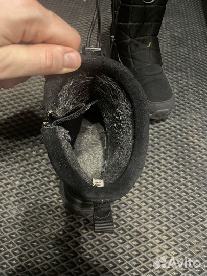 Дутики columbia натуральная шерсть