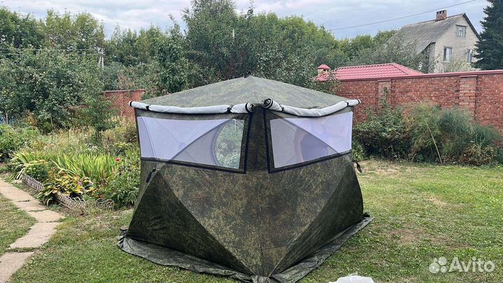Палатка медведь куб4 Лонг 250х215