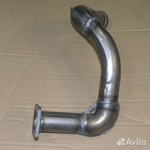 Труба приемная глушителя урал-4320 дв.ямз задняя п