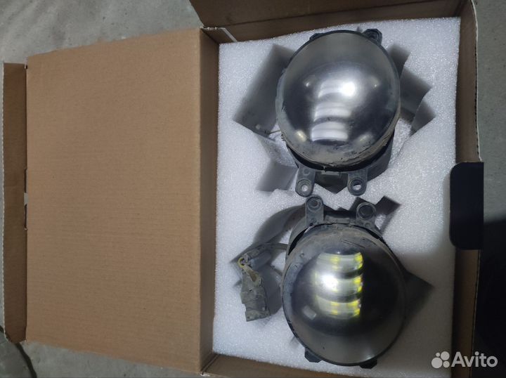 Противотуманки на corolla