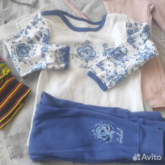 Детские вещи пакетом на девочку 86 92