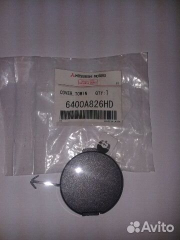 Заглушка переднего бампера Mitsubishi Lancer X