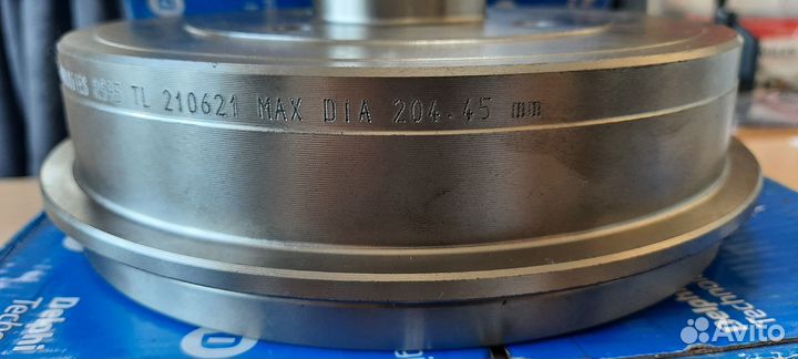 Тормозной барабан Рено Логан 2/Сандеро 2/Лада Xray