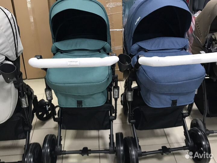 Коляска 2 в 1 Alis lotus синий