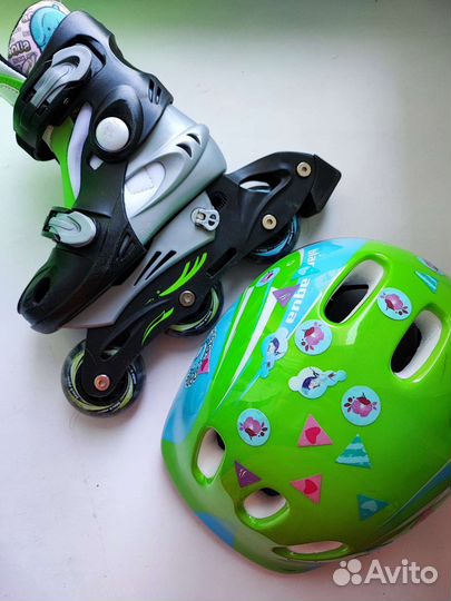 Ролики и шлем (набор) р-р 26-29