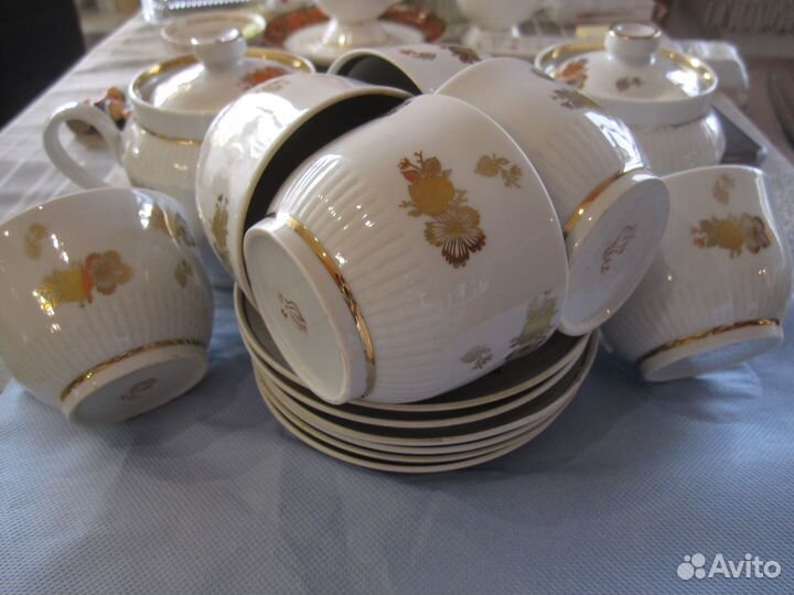 Чайный сервиз СССР фз Пролетарий