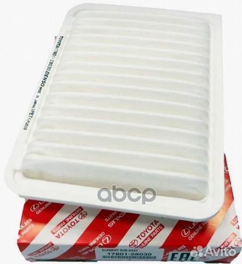 Фильтр воздушный 1780128030 toyota