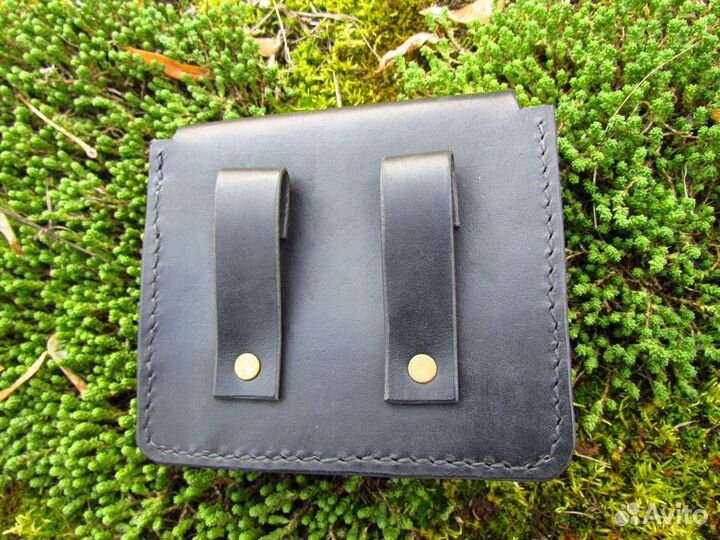 Поясная сумка кожа