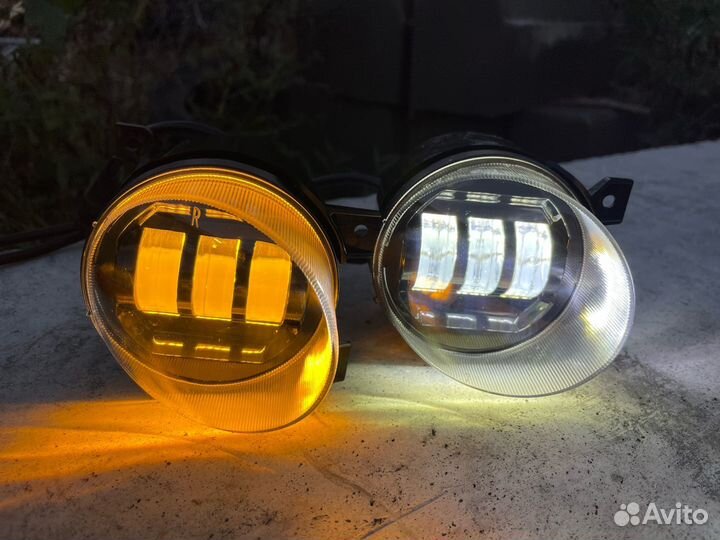 Противотуманные фары volkswagen 2 режима