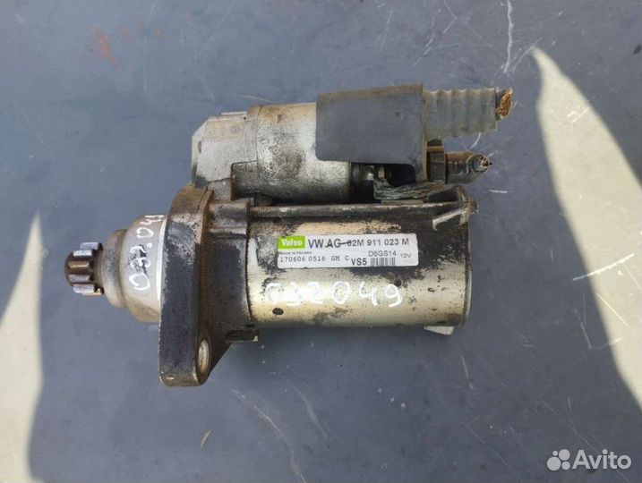 Стартер volkswagen passat b6 2.0 02m911023m