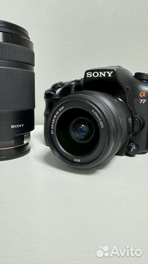 Зеркальный фотоаппарат Sony Alpha 77