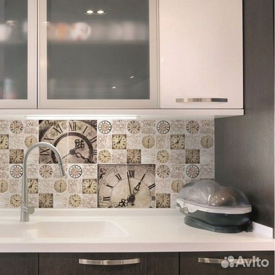 Clock (Клок) панно (из 2-x пл.) P2-1D176 40x30 - к