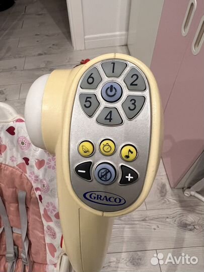 Электронные качели graco