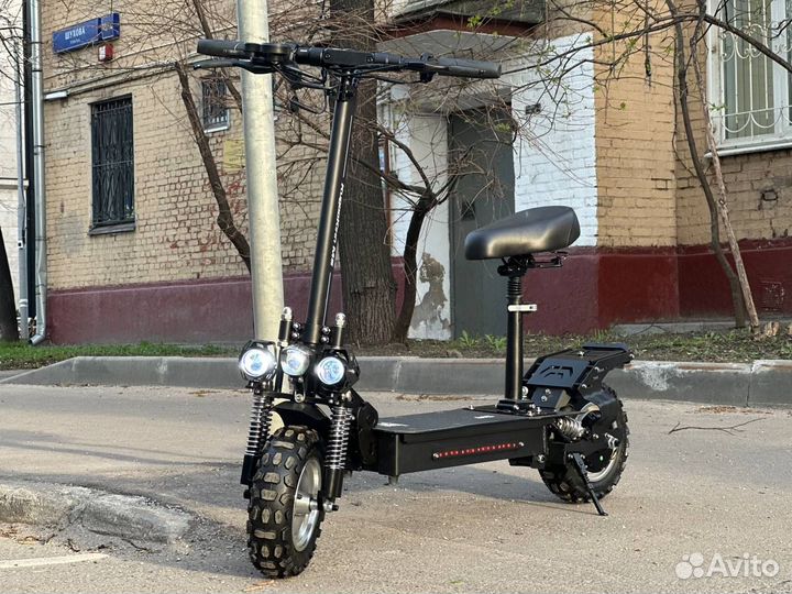 Электросамокат Kugoo M5 pro с сиденьем