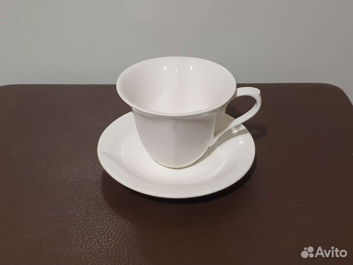 Сервиз кофейный/чайный из фарфора набор 4 персоны