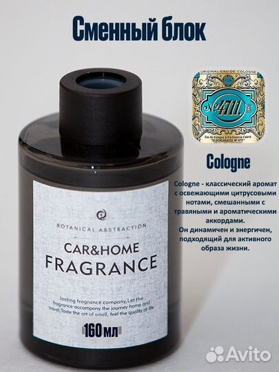 Сменный блок для ароматизатора fragrance