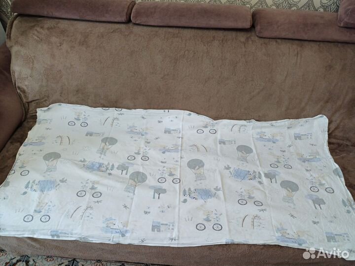 Пелёнки для малыша и одеяло в коляску, кроватку
